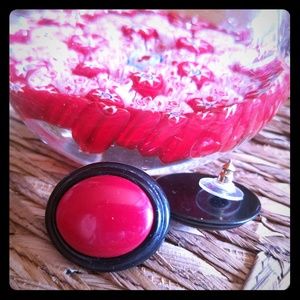 Fashion earrings button Style